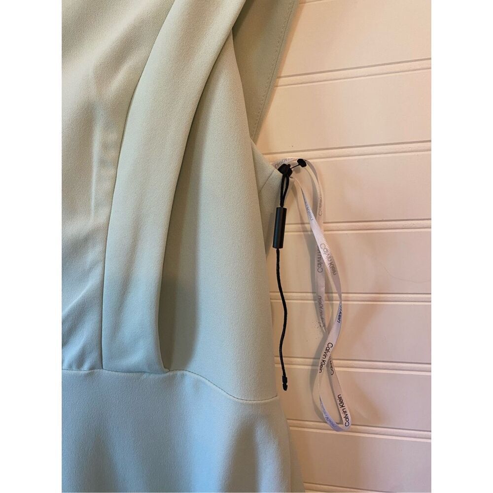 Calvin Klein CELADON Mint Green Sheath Dress NWOT Size 12 - Picture 7 of 7